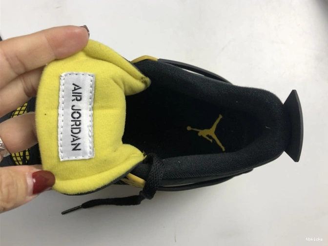 Rep TB Air 4 Retro Jordan Thunder 308497-008 0710